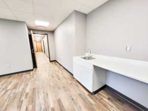 interior warehouse renovation custom millwork cabinetry