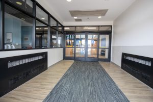 entrance to Emergency Department lobby renovation