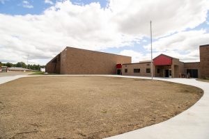 Millington Community Schools renovation, school renovation project, school security upgrades, design-build school construction, educational facility renovation, secure school vestibule, high school building addition, after-hours school safety, K-12 construction, Millington Michigan school upgrade.
