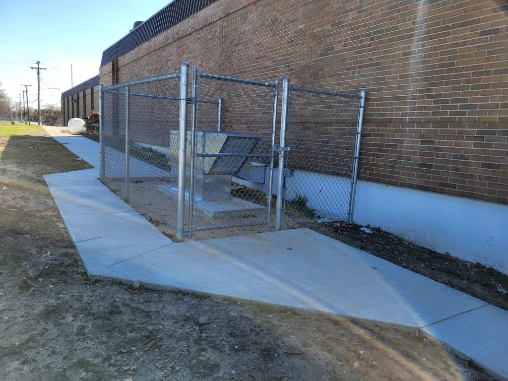 491011331_690189146808719_2625500242673199660_n fencing and sidewalk update, commercial renovation